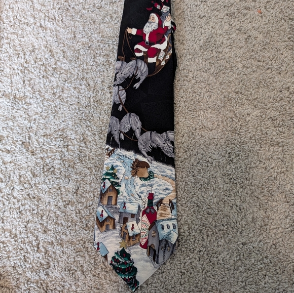 Tabasco Vintage Christmas Tie - Picture 2 of 7